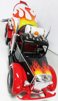 Smith Miller Cement Truck Custom Hand Painted Flames