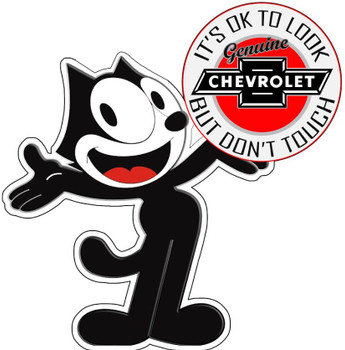 Felix Chevrolet / OK Look Laser Cut Metal Sign