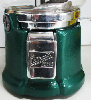 Northwestern 1c Tourquise Bulk Vend Dispenser Model 33 Circa 1930's