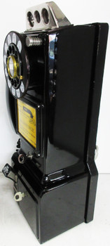 Automatic Electric Pay Telephone 3 Coin Slot Rotary Dial Operational @2A