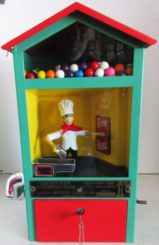 Scoopy Gum Ball 1c Vending Dispenser circa 1935, fully restored