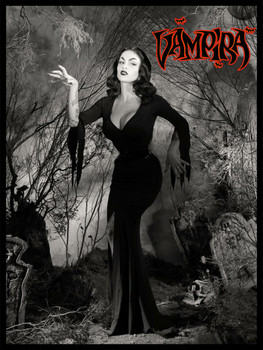 Vampira-Mistress of the Dark Metal Sign #1