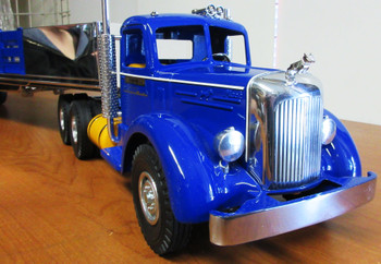 Smith-Miller Mack Tractor / Stake Bed Trailer Blue