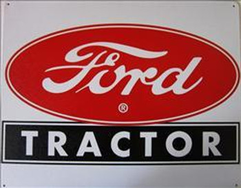 Ford Tractor Metal Sign