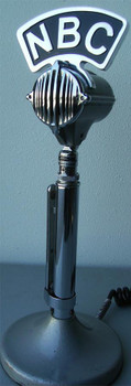 NBC Astatic Microphone (table) NBC Astatic Microphone (table)