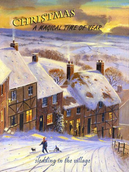 Christmas A Magical Time of Year Metal Sign Christmas A Magical Time of Year Metal Sign