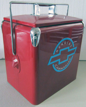 Chevrolet Red Six Pack Cooler