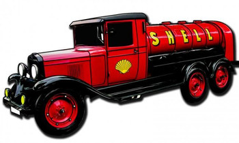 Shell Tanker Truck ( plasma cut ) Shell Tanker Truck ( plasma cut )