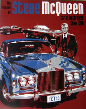 Steve McQueen Car & Motorcycle Show 2014 Laminated Art Steve McQueen Car & Motorcycle Show 2014 Laminated Art