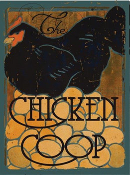 Chicken COOP Metal Sign Chicken COOP Metal Sign
