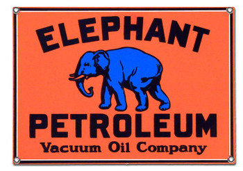 ELEPHANT PETROLEUM METAL SIGN