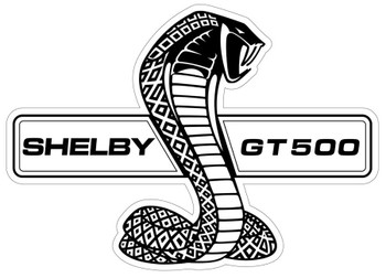 Shelby GT500 Plasma Cut Snake 32"