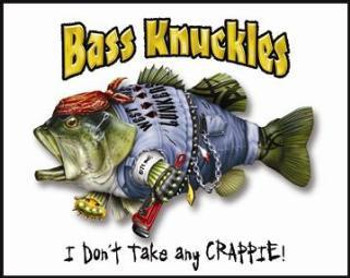 Bass Knuckles (disc) Metal Sign Bass Knuckles (disc) Metal Sign