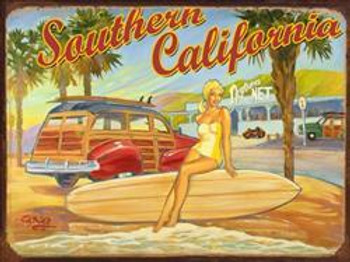 Southern California Neptunes Net Metal Sign