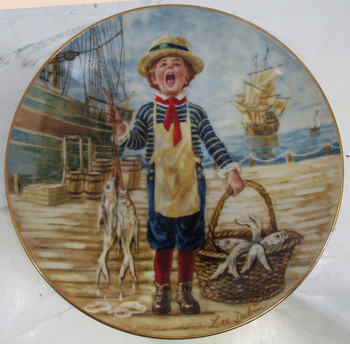 "Today's Catch" Lee Dubin Collector Plate