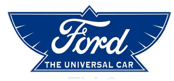 Ford-The Universal Car 18" Plasma Cut Metal Sign