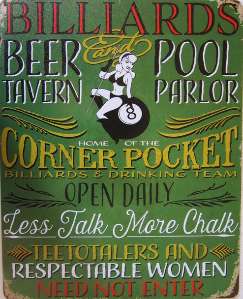 Billards-Beer Tavern-Pool Parlor