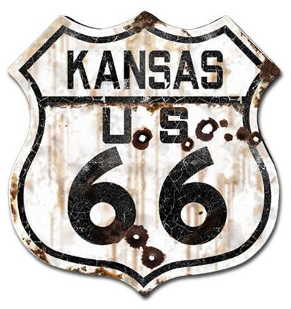 Route 66 Kansas (rustic)