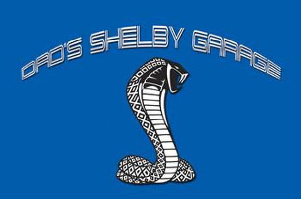 Dads Shelby Garage Metal Sign