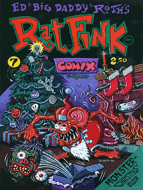 Rat Fink Comix #7 Metal Sign