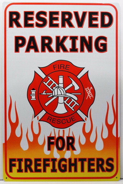 Reserved Parking for Fire Fighters