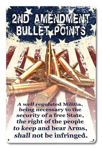 2nd Amendment Bullet Points