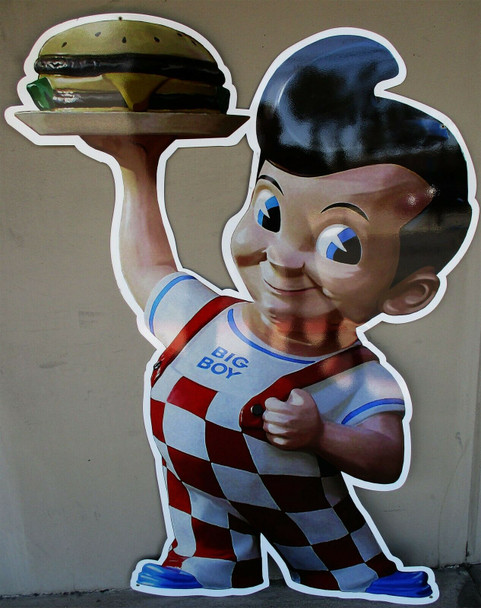 Bob's Big Boy (X-Large) Plasma Cut Metal Sign 59" by 43"