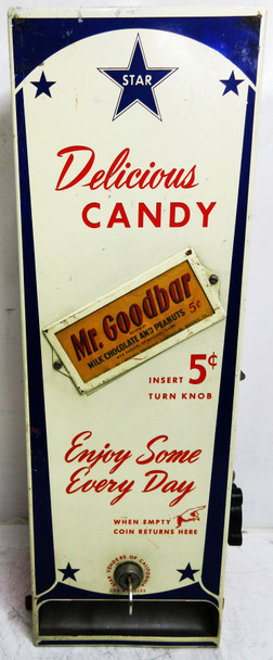 Star Wall Mounted / Table 5c Candy Bar Dispenser