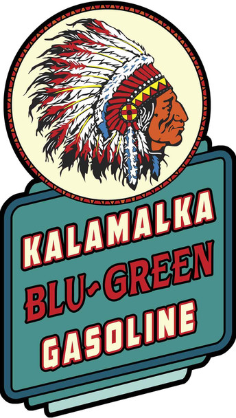 Kalamalka Blu-Green Gasoline