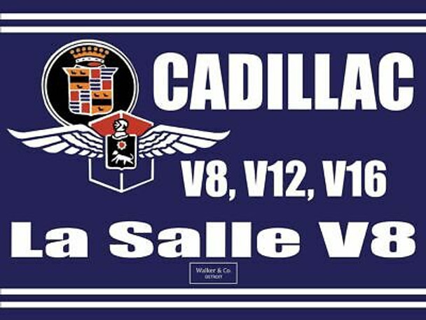 Cadillac La Salle V8, Cadillac Emblem Metal Sign