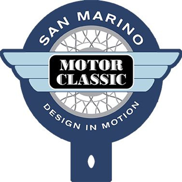 San Marino Motor Classic 2021 License Plate Topper