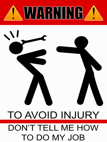 Danger How to Avoid Injury in the Workplace Metal Sign