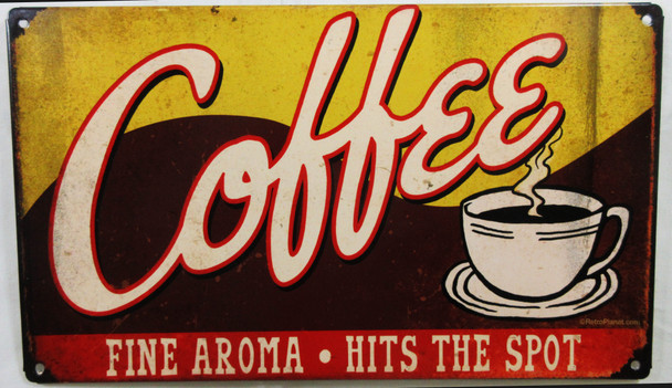 Coffee Vintage Metal Sign