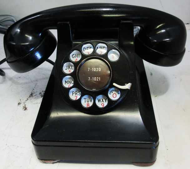 Western Electric Model 302 Prewar Rotary Telephone Fully Restored 1930 #2