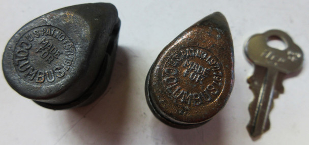 Original Barrel Locks for Columbus or Northwestern (pair) 