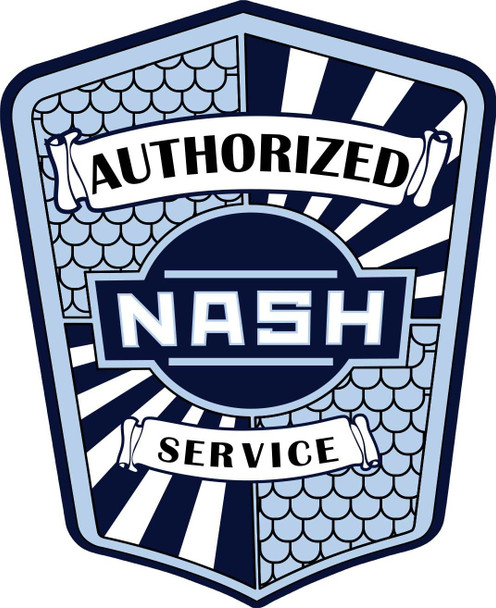 Nash Authorized Service Laser Cut Advertising Metal Sign
