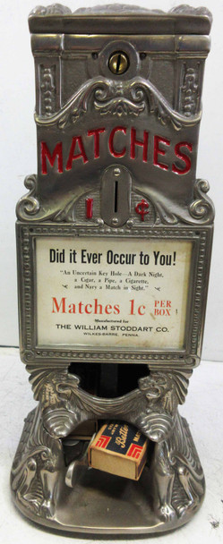 Match Box Dispenser 1c Circa 1890