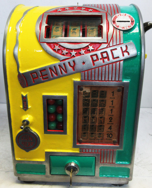 Daval Penny Pack Trade Stimulator & Gumball Dispenser