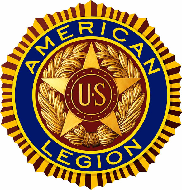 American Legion Fraternal Laser Cut Metal Sign