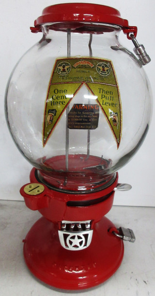 Columbus Model "A" Gumball Dispenser Circa 1930's
