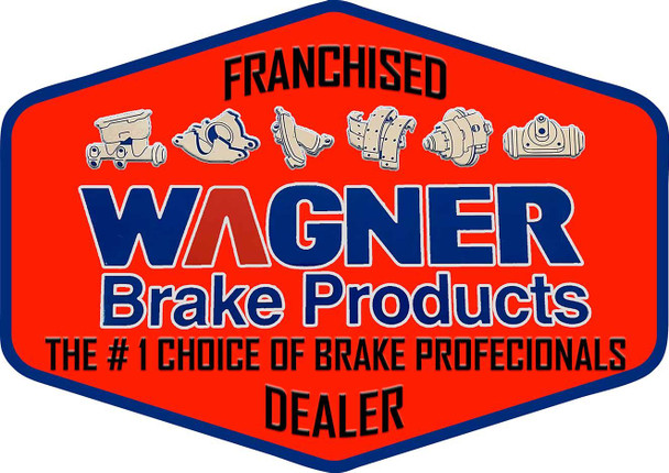 Wagner Brake Products Laser Cut Metal Advertisement Sign