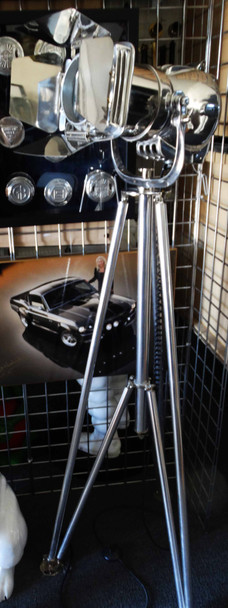 Hollywood Spot Light with Barndoor on a Tripod Adjustable Stand