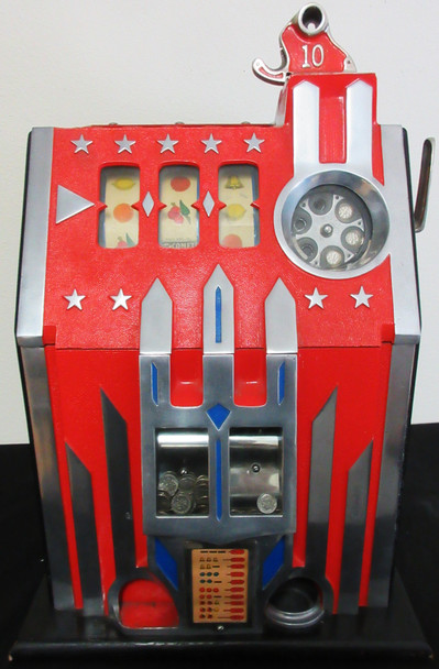 Pace Comet 10c Slot Machine circa 1930's Fully Restored
