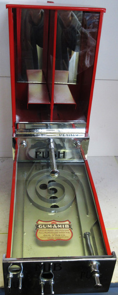 Gum-a-Mib Trade Stimulator circa 1930's Red
