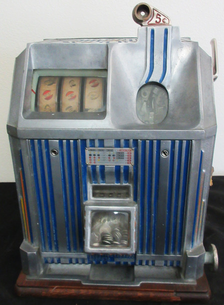 Jennings Dutches 5c Slot Machine circa 1934 Fully Restored