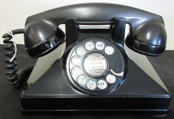 Northern Electric Table Pyramid Telephone circa 1930's Operational