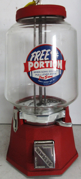 Hawkeye Penny Bulk Vender Circa 1930's Orange