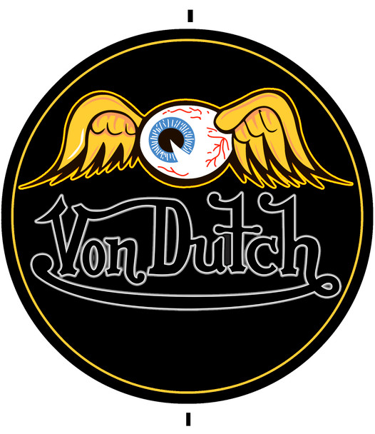 Von Dutch 14" Round Metal Sign
