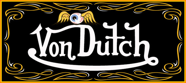 Von Dutch Metal Sign