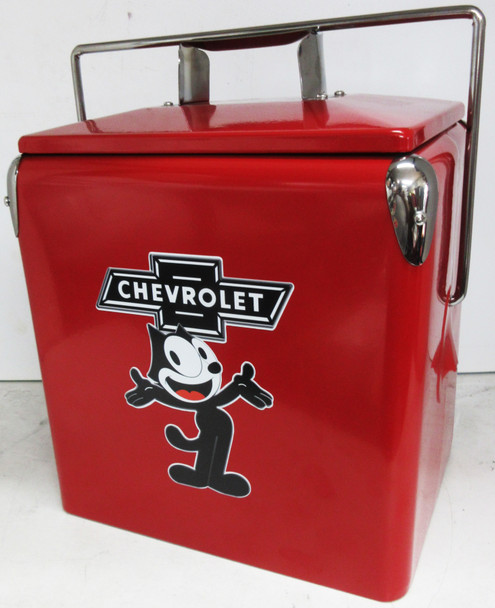 Felix Chevrolet Six Pack Picnic Cooler / Red Finish